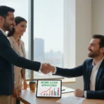 Mortgage Pre-Approval 2026: Secure Your Loan First Couple securing mortgage pre-approval with a financial advisor
