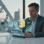Credit report analysis on a tablet, symbolizing credit repair efforts for 2026.