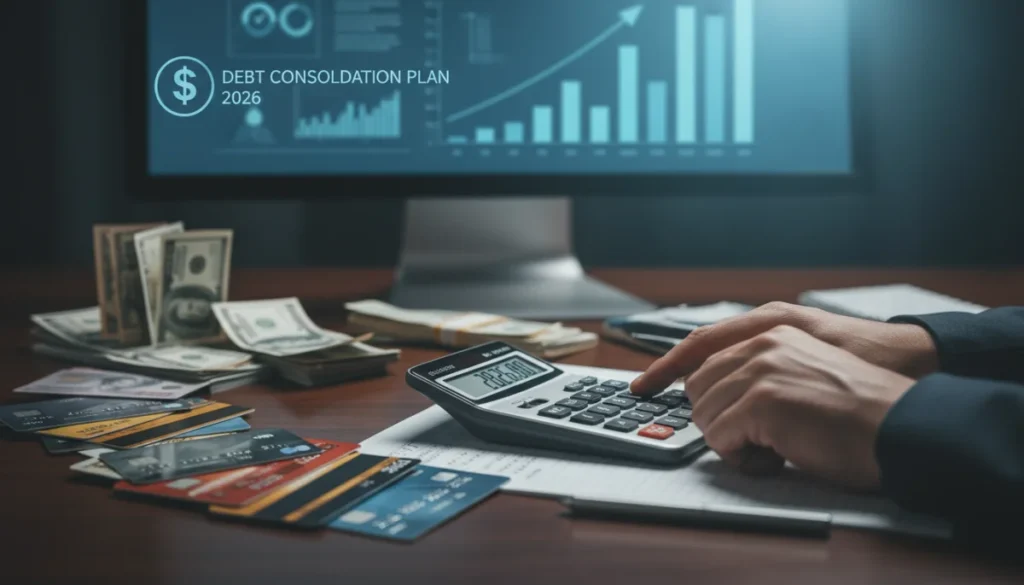 Debt Consolidation Loans 2026: Reduce Interest by 15% in US