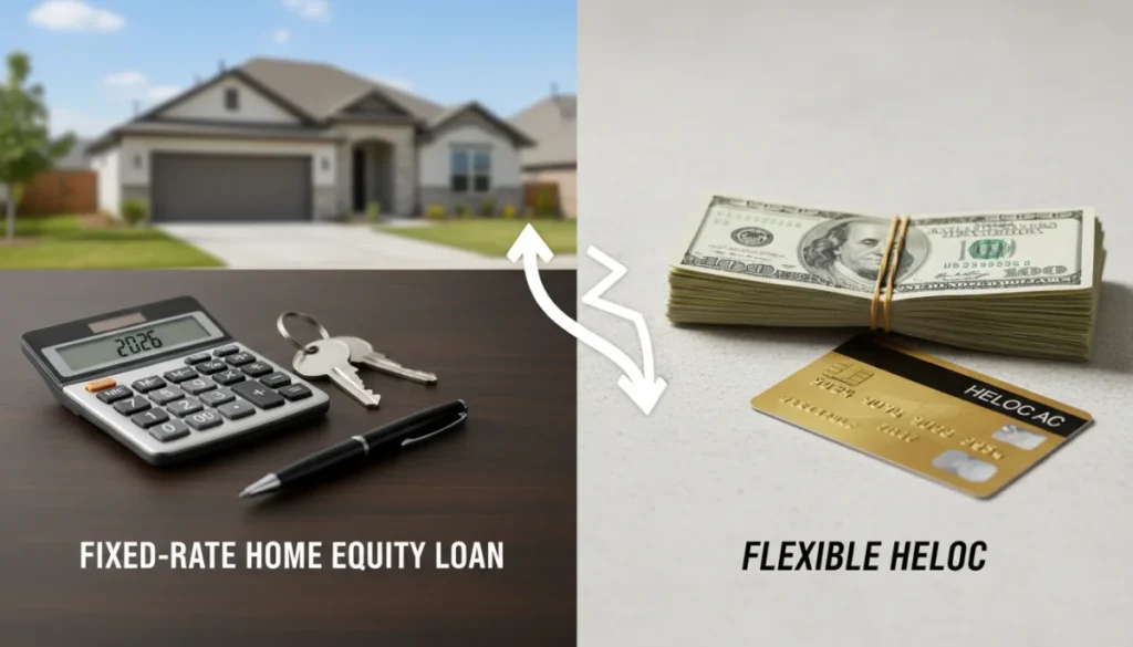 Home Equity Loans vs. HELOCs 2026: Funding for US Homeowners