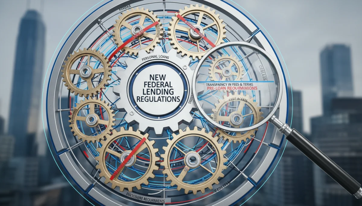 Complex regulatory framework affecting personal loans